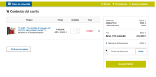 TV QLED TCL 43C649 43" 4K HDR Pro Game Master por 313€