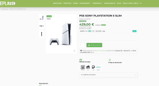 Playstation 5 Modelo Slim Con Lector de Disco por 429€