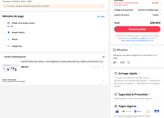 Gafas PlayStation VR2 por solo 320,94€