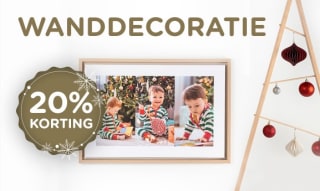 20% korting op wanddecoratie bij Smartphoto