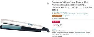 Remington S8500 - Stijltang voor €24,99 bij Amazon