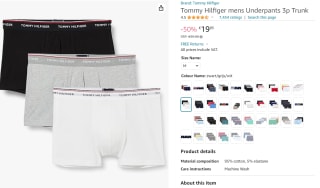 3-pack Tommy Hilfiger Premium Essentials boxershorts voor €19,85 bij Amazon