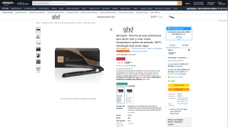 Plancha de pelo ghd gold por 129€