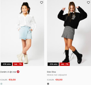 20% extra korting op de sale van America Today