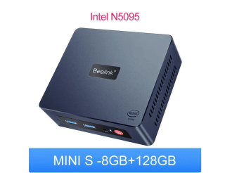 Mini PC Beelink S Intel N5095 de 11. ª generación N100 S12 Pro 8GB 128GB por 137,73€