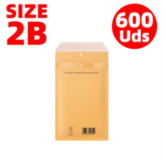 Lote 600 Sobres Acolchados, Tamaño 2B por 55,03€