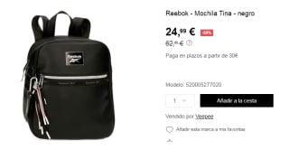 Mochila Reebok Tina por 24.99€