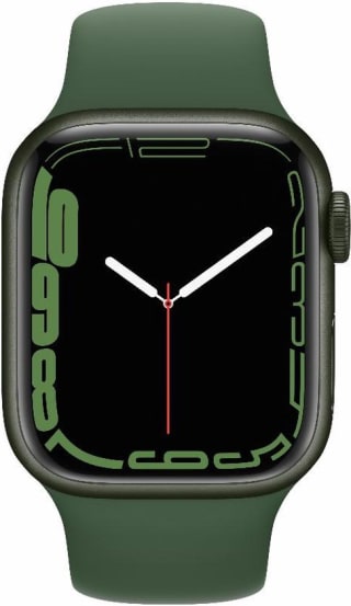 Apple Watch Series 7 41mm Groen (Groene Siliconenband) voor €348 bij Bol.com