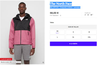 Chaqueta Outdoor para Hombre The North Face MILLERTON por 56€