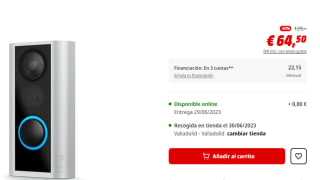 Videotimbre - Ring Door View Cam, HD por 64,50€