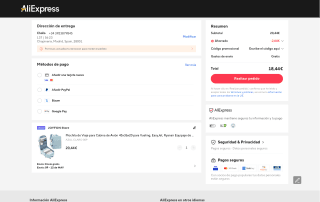 Mochila de viaje para cabina 45x36x20 por 18,44€