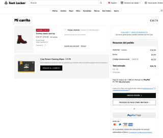 Botines de piel Tommy Jeans Lace Up a solo 29,75€