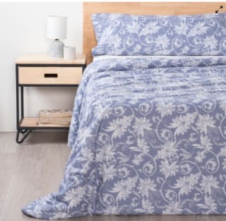 Funda Nórdica de 2 Piezas Franela Tex HomeparaCama 90 cm Azul solo 5,59€