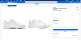 Zapatilla Urbana Logotipo 550 Cuero Unisex por solo $65.990
