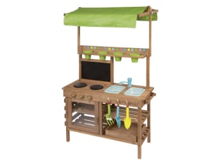 Houten Playtive Buiten speelgoedkeuken voor €29,99 in de Lidl webshop