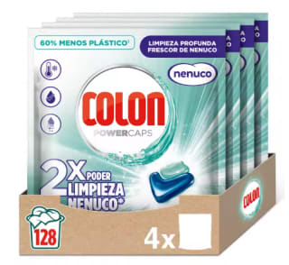Colon Nenuco Detergente para la Lavadora 128 Cápsulas por 33,21€