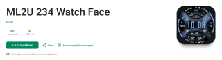ML2U 234 Watch Face voor Android gratis