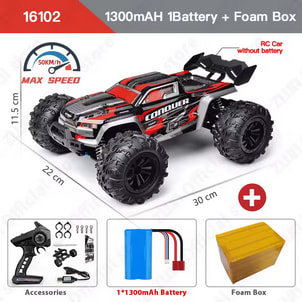 Coche radio control 50km/h por 35,68€