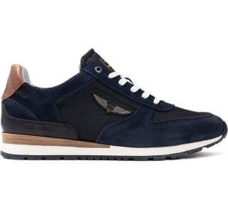 PME Legend Sneakers Lockplate Navy/Cognac/Black (PBO2302290 - 599) voor €59,98 bij NieuwNieuw