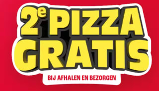 2e pizza gratis bij Dominos