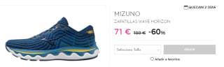 Zapatillas Mizuno Wave Horizon 6 por 71€