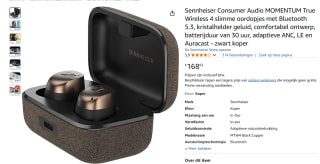 Sennheiser Momentum True Wireless 4 oordopjes voor €168,62 bij Amazon