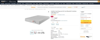Colchão de Casal de Espuma D33 da BF Colchões - R$ 699