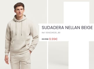 Sudadera Nellan para Hombre por 9.99€