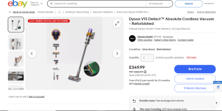 Dyson V15 Detect Absolute Cordless Vacuum – £349.99