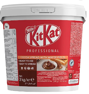 KIT KAT 3 Kgs Untable con Trocitos de Galleta Crujiente por 19.63€