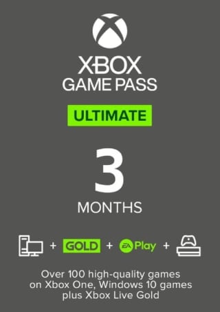 Gain XBOX 3 months off game pass ultimate at CDKeys for £21.99