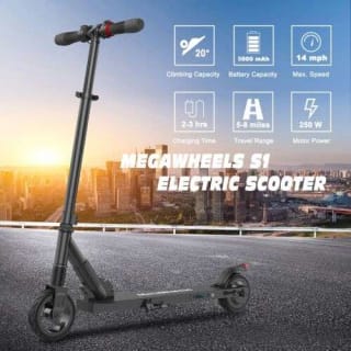 Megawheels S1 250W Patinete Eléctrico Plegable Ciudad Scooter por 164,05€