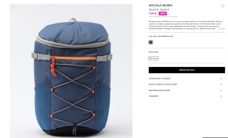 Lefties Mochila nevera de 18 litros por 7,99€