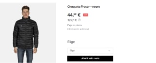 Izas Chaqueta Fraser M por 44.99€