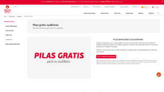 Pilas gratuitas para audífonos en General Optica