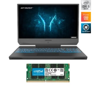 Medion Erazer Deputy P10 MD62132 Intel Core i5-10300H/8GB/512GB SSD/GTX 1660Ti/15.6" + Crucial SO-DI por 669€