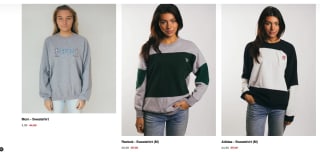 Tot 90% korting op de sale bij Simeon Vintage