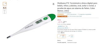 Termómetro digital Medisana FTC por 2,50€