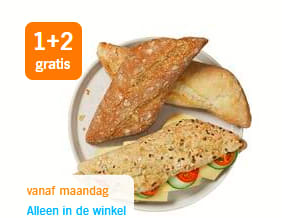 Alle Desem pistoletjes 1 + 2 gratis bij AH
