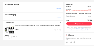 Xiaomi Redmi Watch 4 por 56,52€