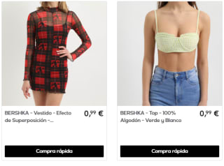 Ropa Stradivarius y Bershka desde solo 0,99€ ofertazas