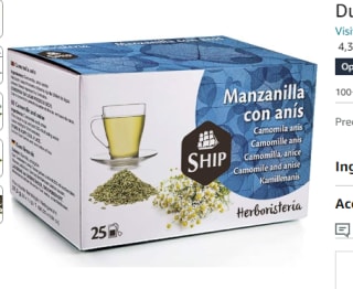 Recopilación de infusiones ship por tan sólo 0,90€