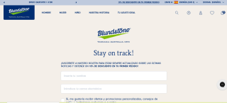10% descuento para tu primer pedido en blundstone