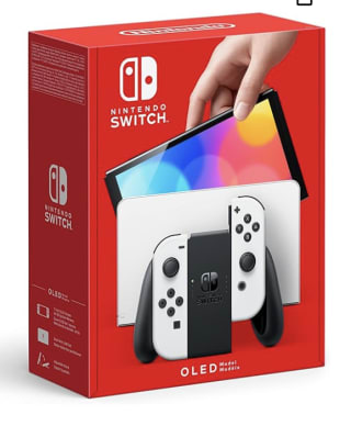 Nintendo Switch OLED console wit voor €274,50