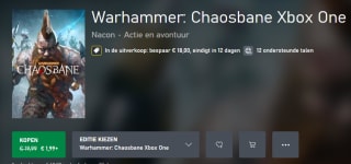 Warhammer: Chaosbane Xbox One voor €1,99 in de Xbox store