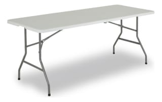 Mesa Plegable 1.80m por $691 | Descuento Mercado Libre