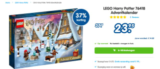 LEGO Harry Potter adventkalender 2023 voor €23,95 bij Misterbricks