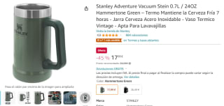 Jarra térmica Stanley Adventure Vacuum por 17.99€