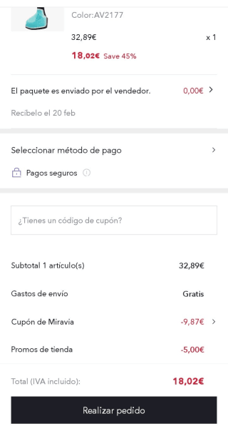 Cecotec Plancha Vapor Vertical SmoothForce 2000 Smart. 1200W por 18,02€.