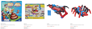 50% descuento en juguetes y juegos mesas Hasbro